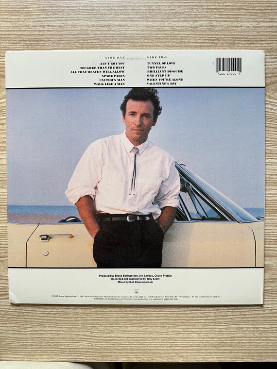 Bruce Springsteen Vinyl Record Album 