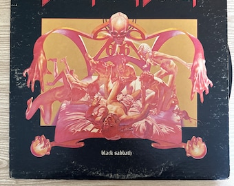 Black Sabbath Bloody Sabbath 1974 LP de vinilo Prensado original Metal clásico