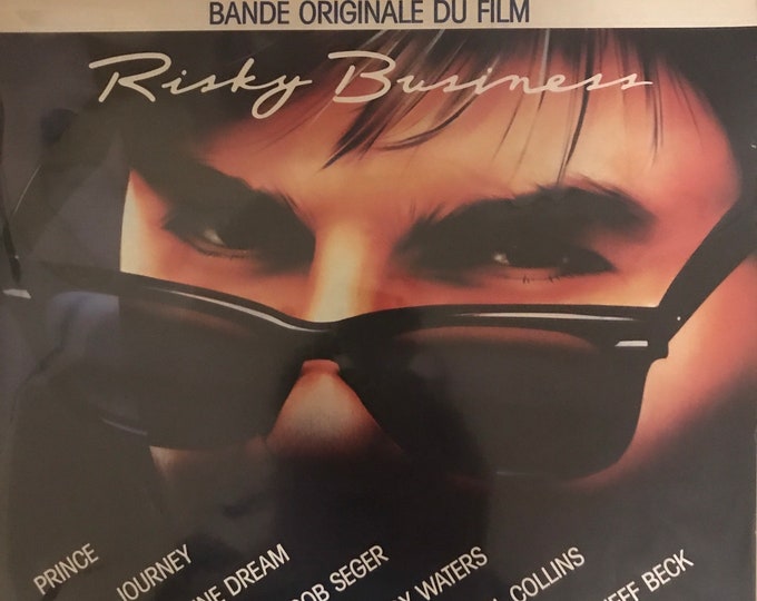 Risky Business Soundtrack Vinyl Record Album--1983