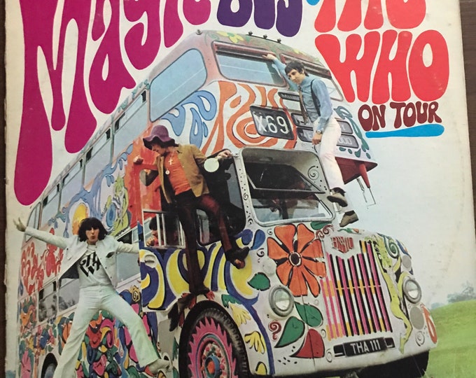 The Who Vinyl Record Album "Magic Bus"