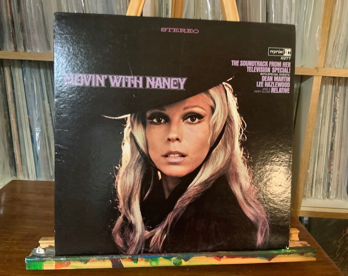 Nancy Sinatra vinyl record album “Movin With Nancy”