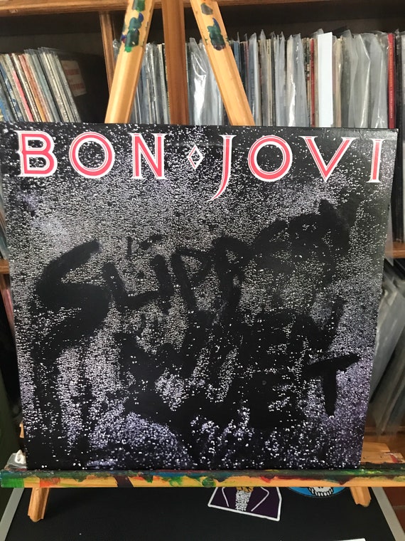 Bon Jovi Slippery When Wet Album Covers
