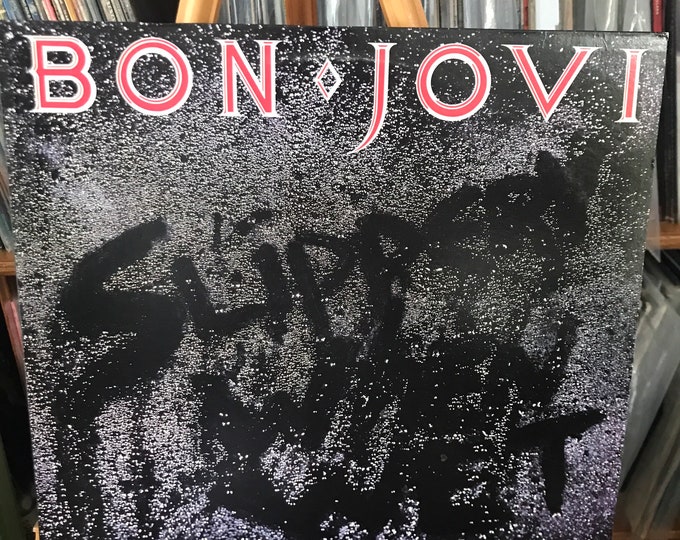 Bon Jovi Vinyl Record Album "Slippery When Wet"