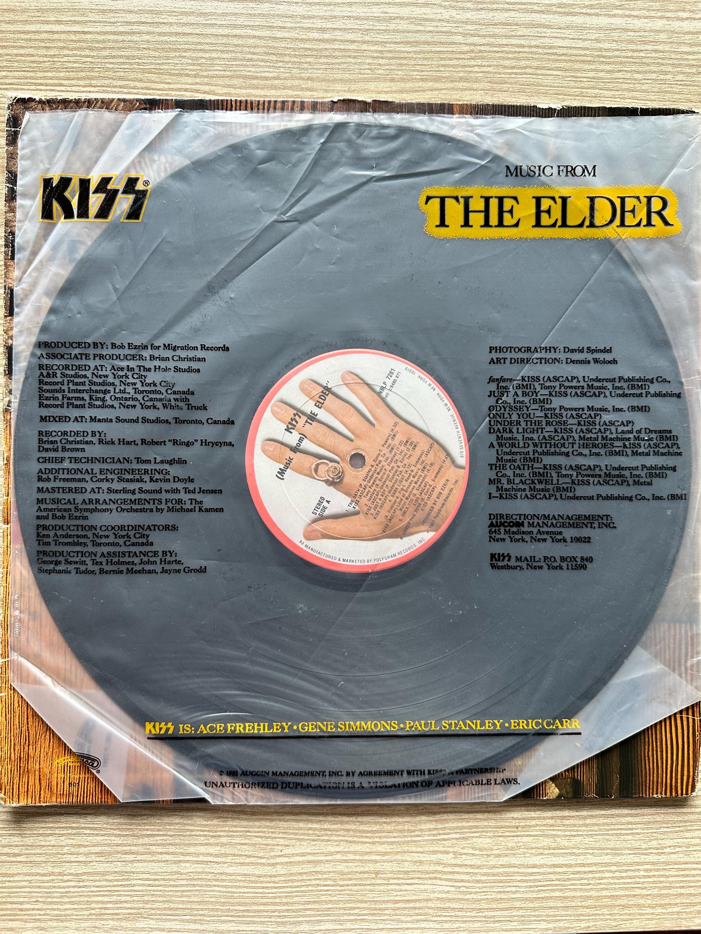 Kiss Vinyl Record Album Music From 