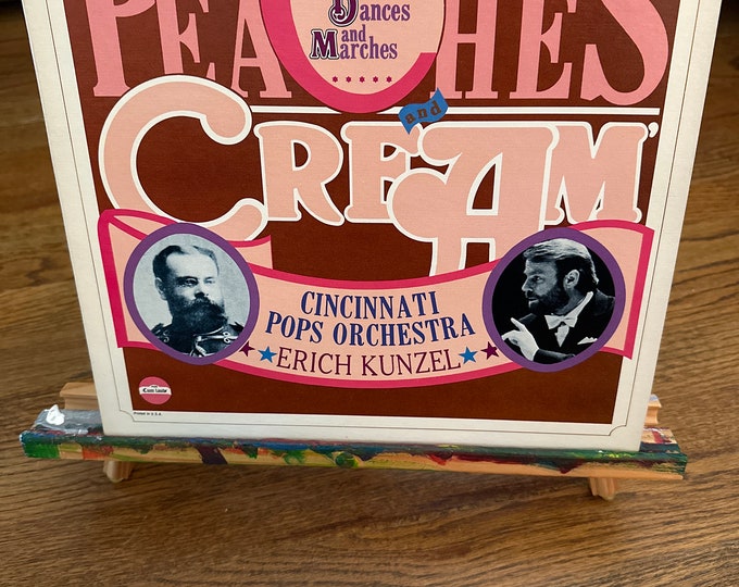 Peaches and Cream vinyl record album "Dances and Marches"