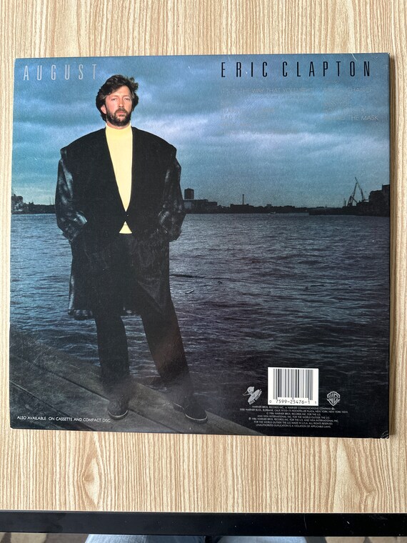レコード Eric Clapton August EU盤 両面枝番1最初期オリジナル盤LP