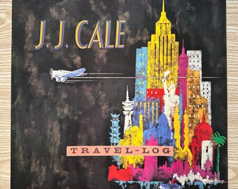 J.J. Cale Travel-Log Vinyl LP 1989 Original Silvertone Records VG++ Clean Copy