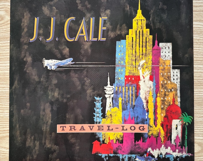 J.J. Cale Travel-Log Vinyl LP 1989 Original Silvertone Records VG++ Clean Copy