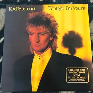 Rod Stewart Vinyl Record Album &quot;Tonight I&#39;m Yours&quot;