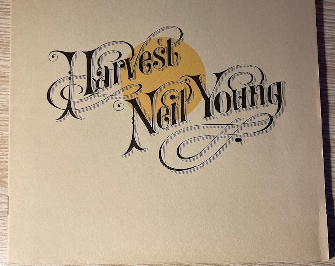 Neil Young Vinyl Record Album "Harvest"