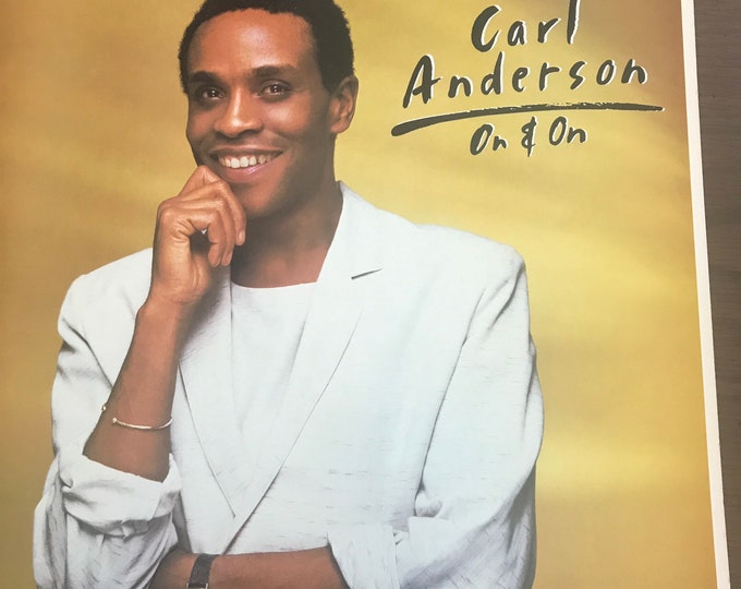 Carl Anderson Vinyl Record Album "On and On"