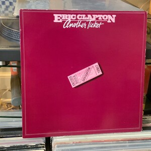 Eric Clapton “Another Ticket” Vinyl Record Album