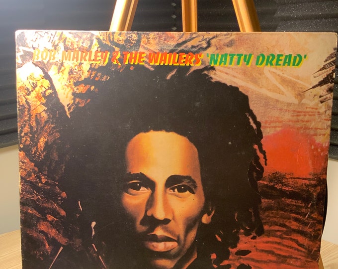 Bob Marley and the Wailers vinyl record album “Natty Dread”