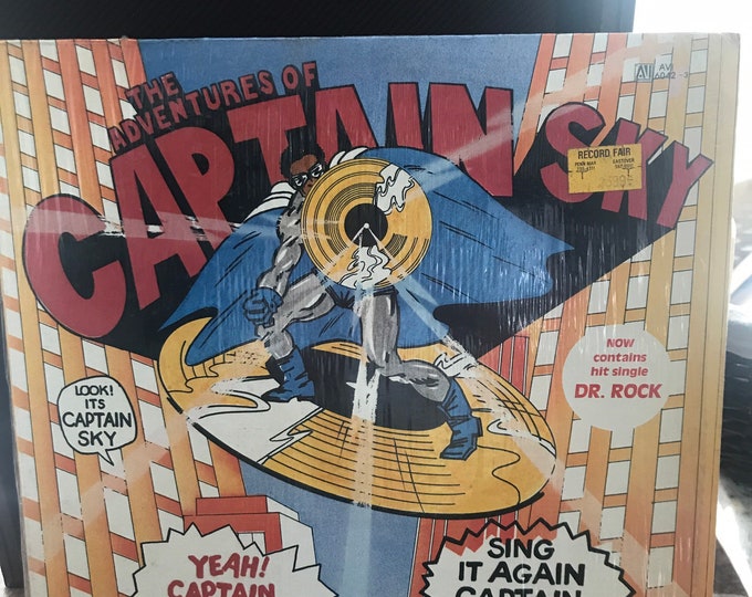 Captain Sky Vinyl Record Album "The Adventures of Captain Sky"