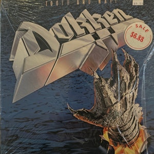 Dokken Vinyl Record Album &quot;Tooth and Nail&quot;