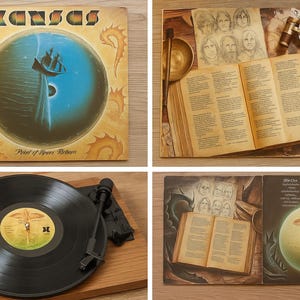 Kansas – Point of Know Return Vinyl LP 1977 – VG/VG++ – Original Inner Sleeve – Classic Prog Rock
