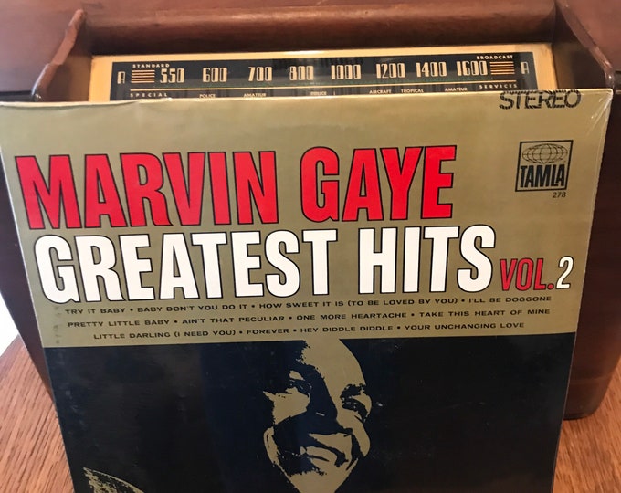Marvin Gaye Vinyl Record Album "Greatest Hits Vol 2". SEALED!