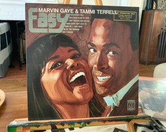 Marvin Gaye & Tammi Terrell - Easy Vinyl LP, Motown Promo Copy
