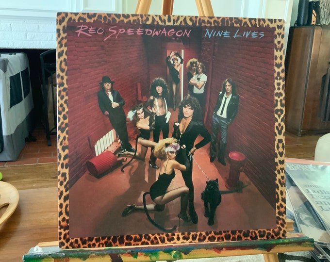 Reo Speedwagon “Nine Lives” 1979 Gatefold Album