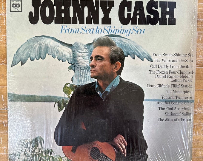 Johnny Cash Sea to Shining Sea Vinyl Record Album