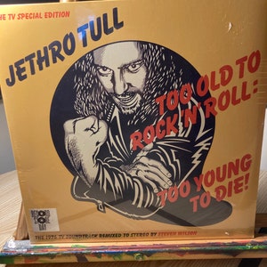 Jethro Tull Vinyl Record Album: Too Old to Rock n&#39; Roll - Sealed 2015 Issue