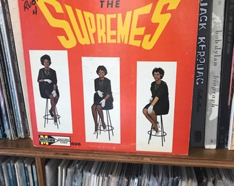 Supremes Vinyl Record Album "Meet the Supremes"