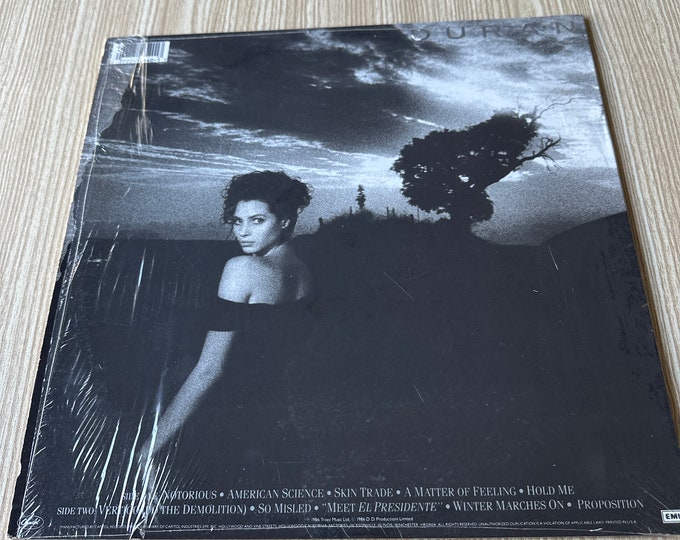Duran Duran Vinyl Record Album "Notorious"