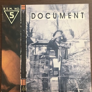 R.E.M. Vinyl Record Album &quot;Document&quot;