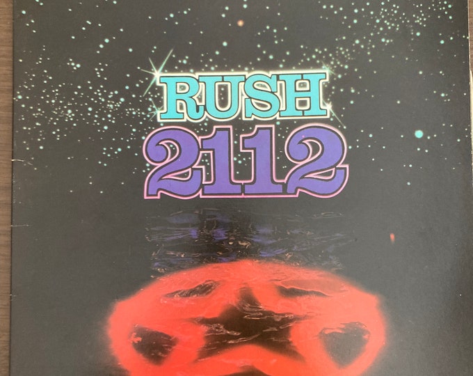 Rush Vinyl Record Album " 2112"