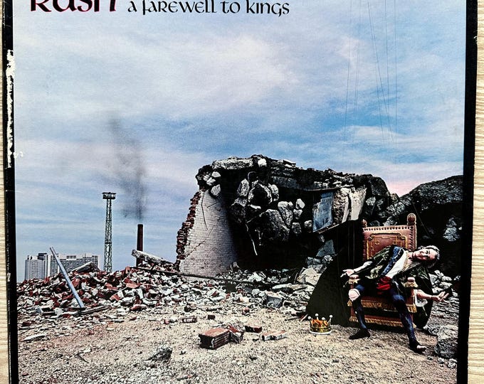 Rush – A Farewell to Kings (1977) | VG++ Vinyl | VG+ Cover | Anthemic Prog Rock Classic