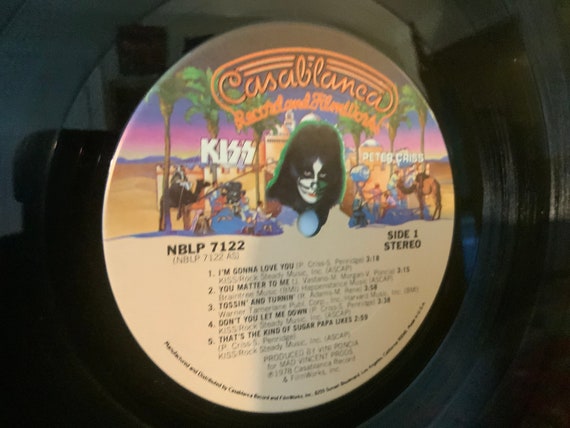 Kiss Vinyl Record Album “peter Criss” Solo Album in Shrink Wrap - Etsy