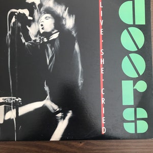 Doors Vinyl Record Album &quot;Alive she cried&quot;