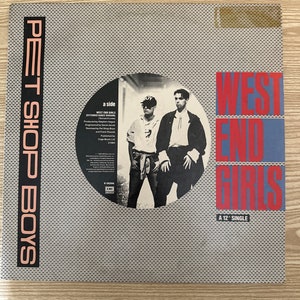 Pet Shop Jungen Schallplatten Album &quot;West End Girls&quot;