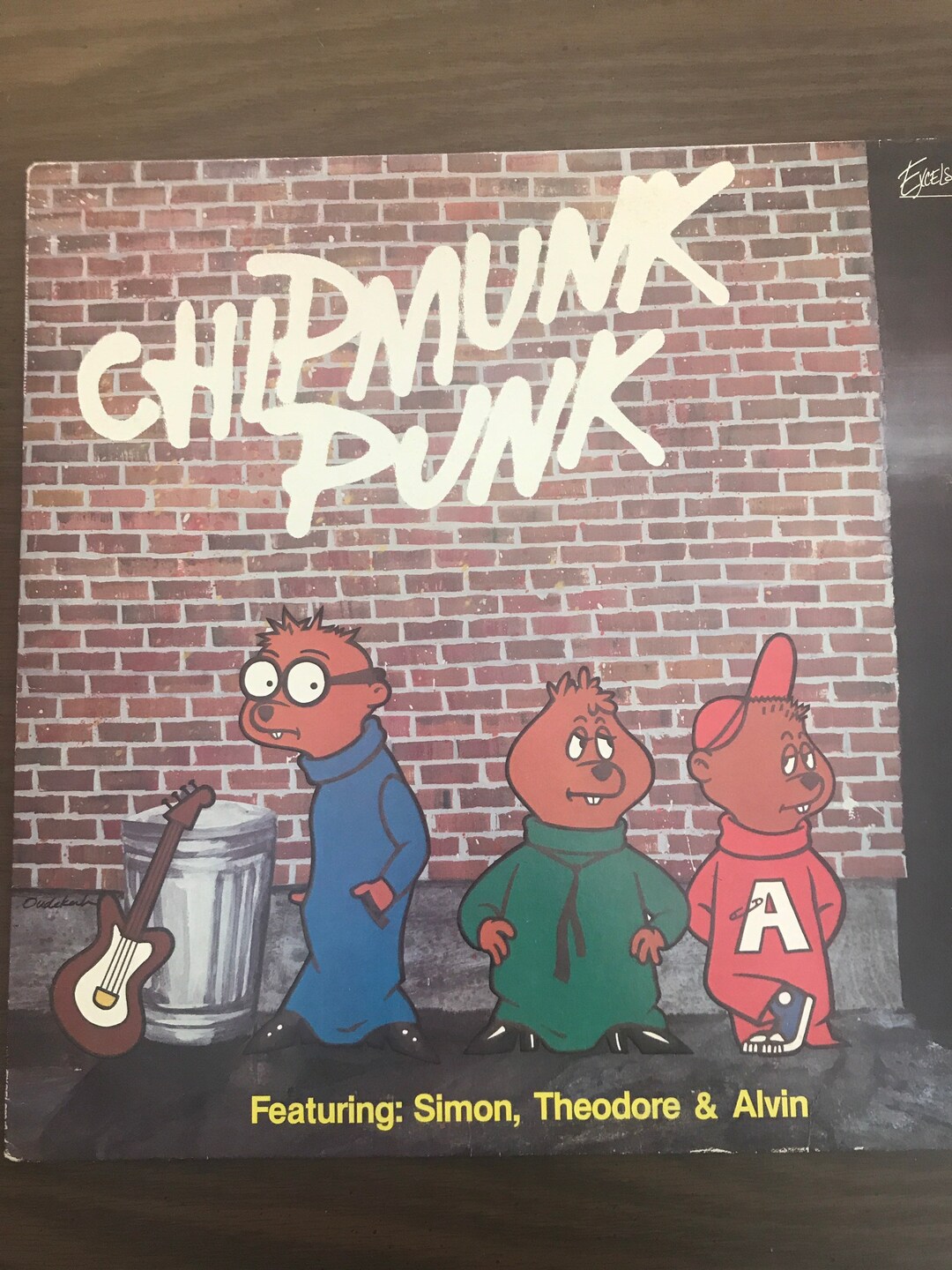 Chipmunks Vinyl Record Album chipmunk Punk Etsy