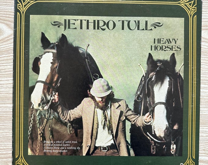 Jethro Tull Vinyl Record Album "Heavy Horses"