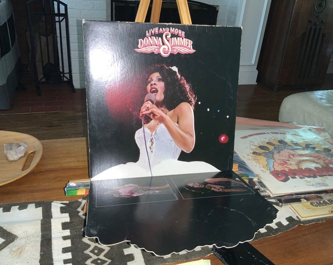 Donna Summer “LIVE AND MORE” 1978 Pressing Vinyl Double Gatefold Album