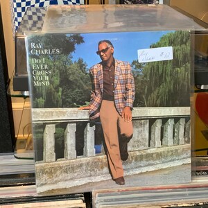 Ray Charles Vinyl Record Album "Do I Ever Cross Your Mind"