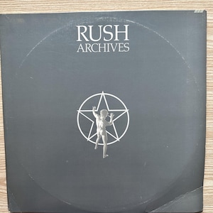 Rush Vinyl Schallplatten Album „Archives“ 1974 Dreifach Album
