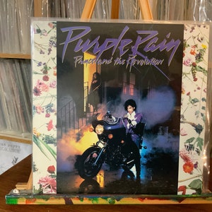 Prince vinyl record album “Purple Rain”