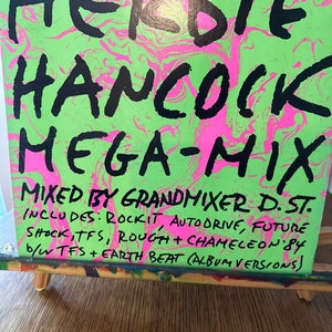 Herbie Hancock Vinyl Record Album &quot;Herbie Hancock Mega-Mix&quot;