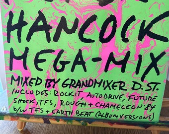 Álbum de vinilo Mega-Mix de Herbie Hancock - Sencillo de 12"