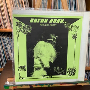 Elton John Vinyl Record “West of the Rockies”  super rare pressing collector’s edition colored vinyl