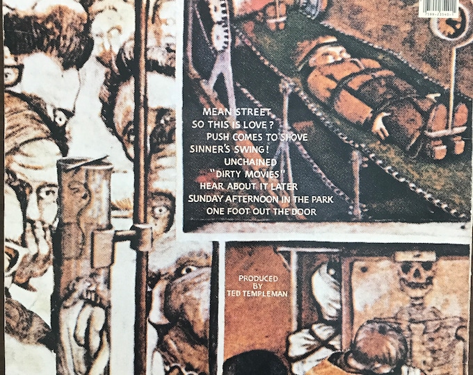 Van Halen Vinyl Record album "Fair Warning"