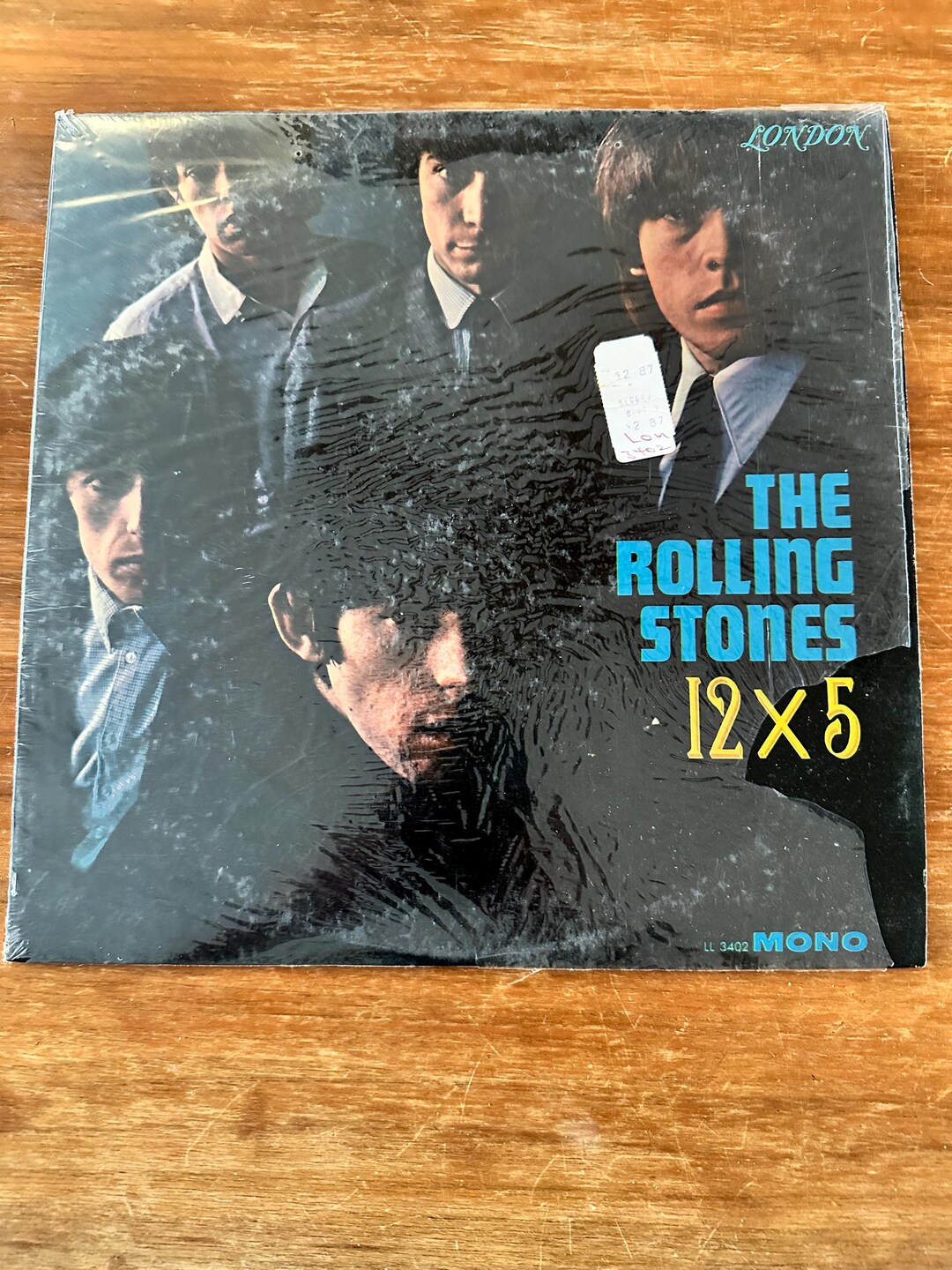 Rolling Stones 12 X 5 Vinyl LP, 1964 MONO First Pressing - Etsy