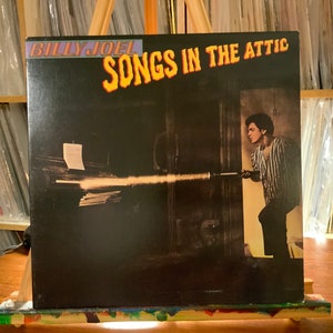 Billy Joel vinyl record album “Songs In The Attic”