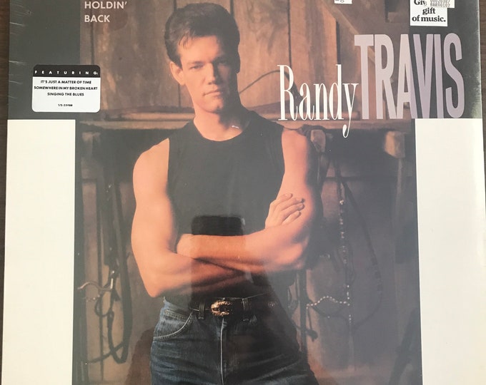 Randy Travis Vinyl Record Album "No Holding Back"