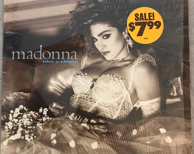 Madonna Vinyl Record album "Like a Virgin" in shrink wrap