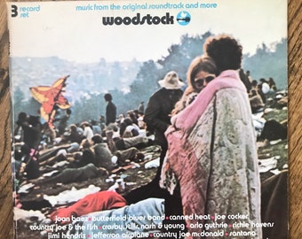 Woodstock Vinyl Record album &quot;Woodstock&quot;