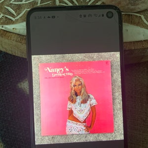 Nancy Sinatra disco in vinile &quot;greatest hits&quot;