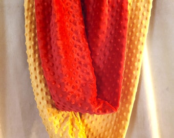 Super long infinity scarf - two color variations